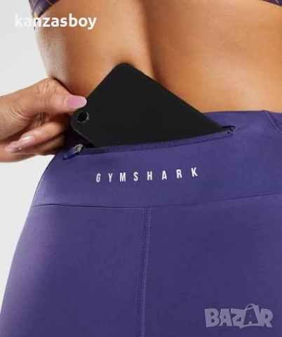 Gymshark Sport Running Leggings Neptune Purple - дамски фитнес клин КАТО НОВ С, снимка 3 - Клинове - 54839404