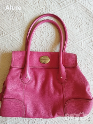 Lancel винтидж кожена чанта , снимка 3 - Чанти - 54995520