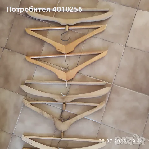 ЛОТ ОТ 10 ДЪРВЕНИ ЗАКАЧАЛКИ СУПЕР ЕВТИНО , снимка 8 - Други стоки за дома - 55450228
