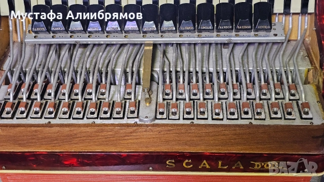 SCALA D'ORO Акустичен 120 баса, снимка 12 - Акордеони - 54756136