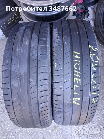 205 55 17 Michelin 2бр летни 