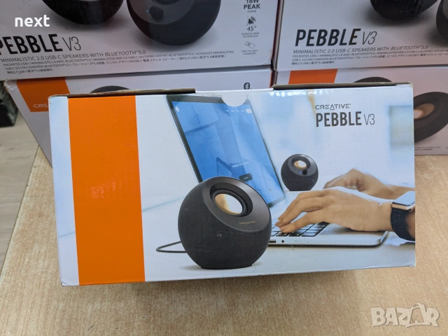 5 вида тонколони Creative PEBBLE PRO X PLUS Bluetooth Разопаковани Продукти с Гаранция, снимка 3 - Тонколони - 54988759