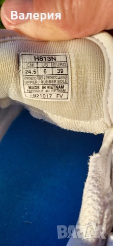 Бели маратонки Asics 39, снимка 4 - Маратонки - 54748674