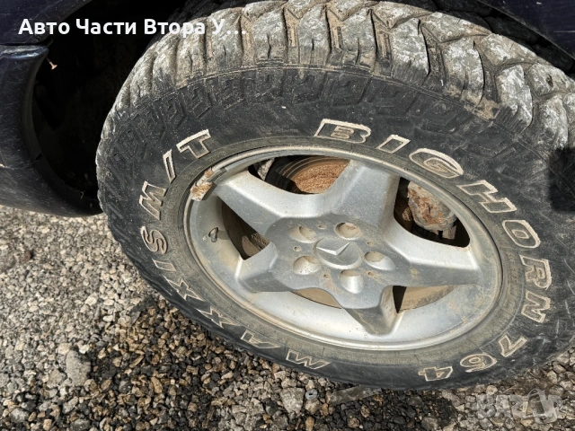 Офроуд Гуми с джанти 17ки за Mercedes ML W163 , снимка 4 - Гуми и джанти - 54010831