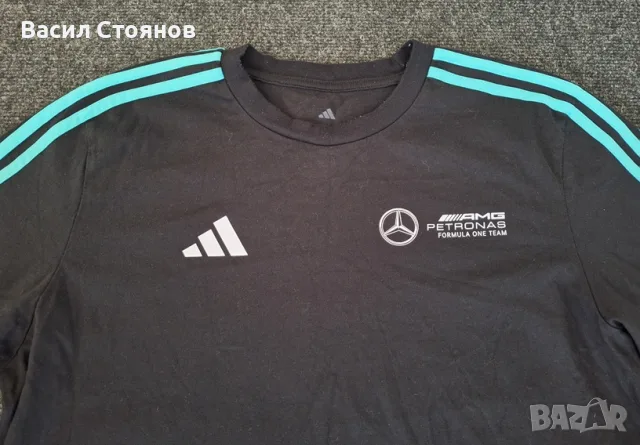 Mercedes-AMG Petronas F1 Team adidas - размер М, снимка 2 - Фен артикули - 50771713