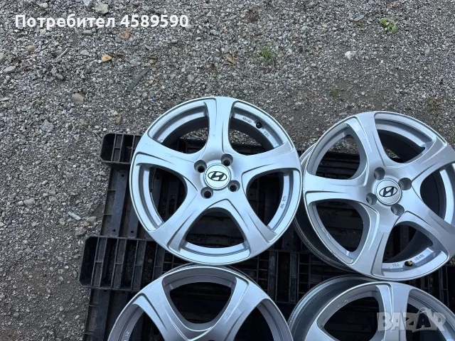 4бр.Алуминиеви джанти 16" 4x100 за Hyundai Bayon,i10,i20,Kia Stonic,Rio,Picanto,Toyota Yaris,Suzuki, снимка 7 - Гуми и джанти - 55583656