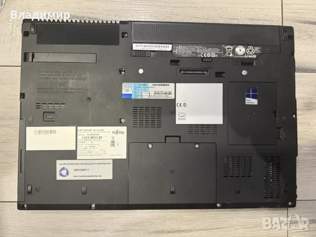 Fujitsu Celsius H760 i7 6820HQ/16гб/256гб м.2+500гб/Quadro M2000M, снимка 10 - Лаптопи за работа - 55499328