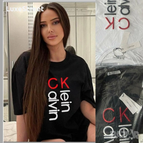 Guess 🤍 Gucci 🤍 Prada 🤍 Calvin Klein🤍Дамски Тениски , снимка 6 - Тениски - 54619462