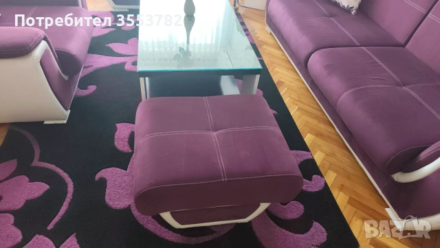 Продавам холова гарнитура , снимка 2 - Дивани и мека мебел - 54866985