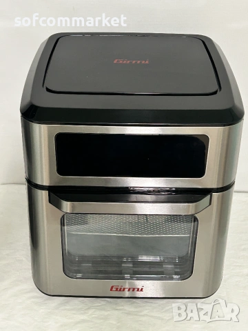 Eър фрайър фурна Girmi FG97 (12 литра, 1800W) – С Гаранция!, снимка 2 - Фритюрници - 55135256