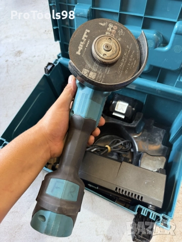 Makita DGA 511 2x5Ah безчетков ъглошлайф, снимка 6 - Ъглошлайфи - 55361227