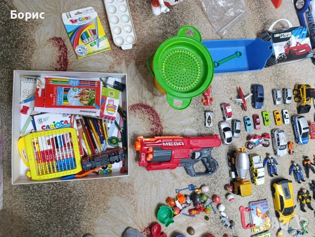 Голям лот детски играчки – Колички, LEGO, Nerf, образователни игри и пособия , снимка 5 - Други - 54572308