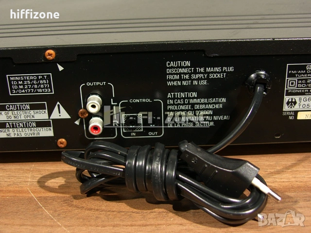 Тунер Pioneer f-502rds /2, снимка 8 - Ресийвъри, усилватели, смесителни пултове - 54955483