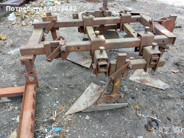 лозарски плуг за трактор с 4 тела, 220кг, инвентар