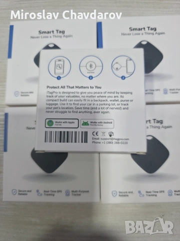 Smart Tag -интелигентен GPS/Bluetooth тракер, снимка 2 - Друга електроника - 55027301