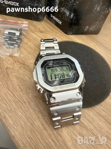 Casio G-Shock GMW-B5000D-1ER "Full Metal Square" – Оригинален, Пълен Комплект, снимка 9 - Мъжки - 54995212