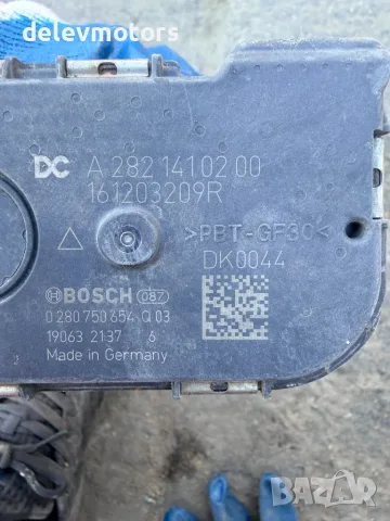 A2821410200, 161203209R дросел клапа от Nissan Qashqai 1.3 DIG-T двигател HR13DDT 160 кс., снимка 7 - Части - 55631904