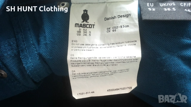 MASCOT Work Stretch Trouser With Holster Pocket размер L / 52 еластичен работен панталон W4-750, снимка 17 - Панталони - 55081891