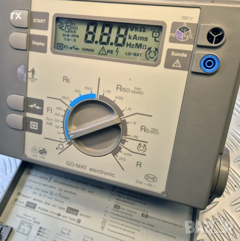 Професионален тестер за електроинсталации GOSSEN GO-MAT 0100 electronic