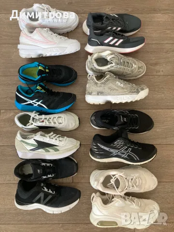 Дамски маратонки Fila, Asics, Reebok, New Balance, Nike, Adidas