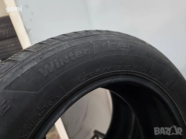 4бр зимни гуми 205/60/16 HANKOOK L06387 , снимка 6 - Гуми и джанти - 55486491