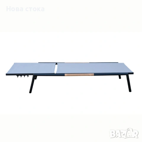 Градински шезлонг с 5 позиции – Бял или Черен, 200 см, снимка 3 - Градински мебели, декорация  - 54007145