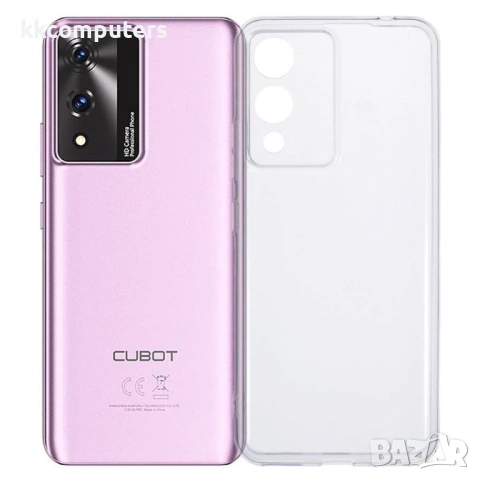 Силиконов Калъф за Cubot A10 с Протектор – 2 цвята, снимка 2 - Калъфи, кейсове - 54680095