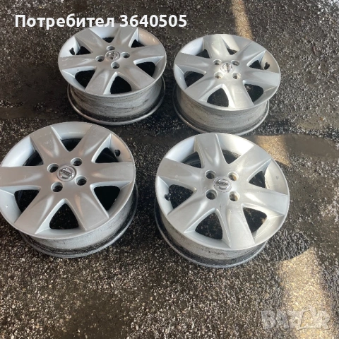 4/100/15 nissan micra, снимка 11 - Гуми и джанти - 54531114
