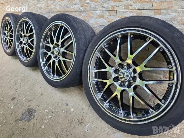 Продавам Джанти 17 цола 4x100,4x108 7J ET35 Внос от Германия!, снимка 5 - Гуми и джанти - 55469631