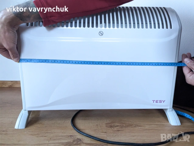 Конвектор TESY 2000 Вт з додатковим вентилятором, снимка 11 - Отоплителни печки - 54238557