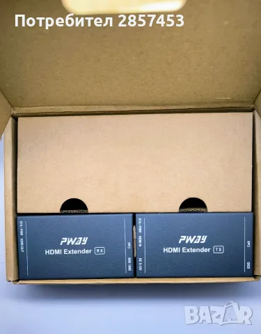 PWAY PW-HT202PG HDMI Extender 1080p 60Hz – TX/RX комплект, Cat5e/Cat6, 50m