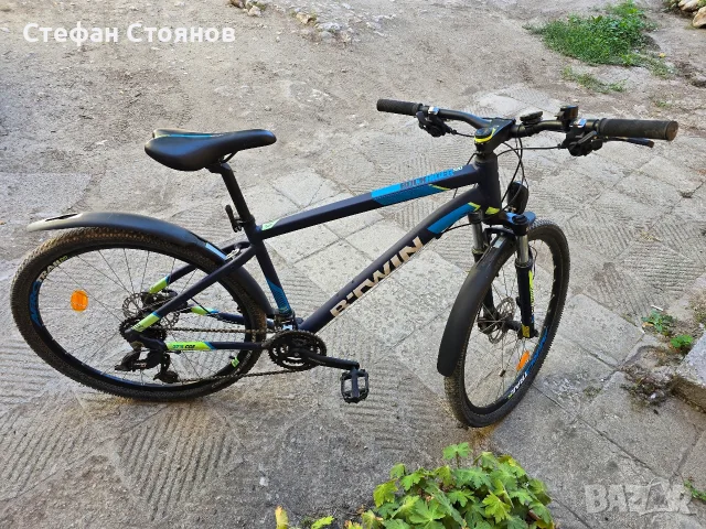 Планински велосипед B'TWIN Rockrider 520 (27.5") – Отлично състояние + Аксесоари, снимка 4 - Велосипеди - 55616424