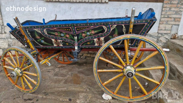 Продавам реставрирана каруца, снимка 5 - За селскостопански - 54048963