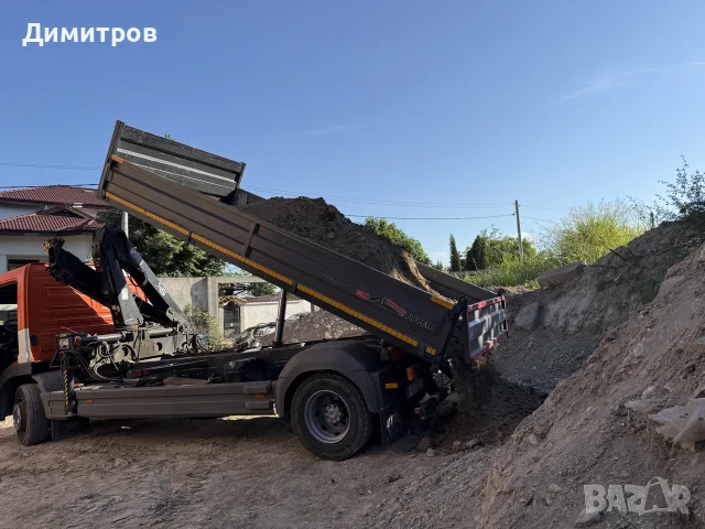 Изкопни услуги с мини БАГЕР JCB 3.5т,КАМИОН САМОСВАЛ с кран,ВАЛЯК, БУС с борд, снимка 9 - Други ремонти - 53510274