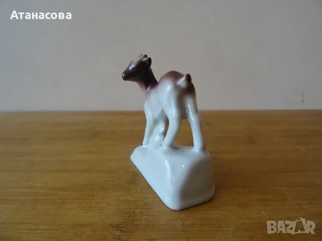 Порцеланова фигура Малка сърничка Сърна ИЗИДА 1960 г , снимка 6 - Антикварни и старинни предмети - 55413833