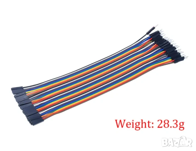 Комплект Dupont кабели 120 броя, 20 cm – M-M, M-F, F-F джъмпер проводници, снимка 4 - Друга електроника - 55147296