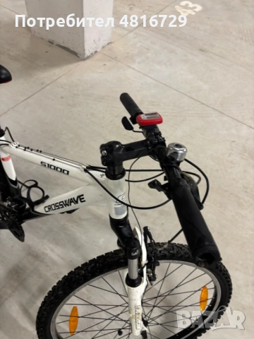 велосипед (MTB) с алуминиева рамка и 26” гуми, снимка 5 - Велосипеди - 54408963