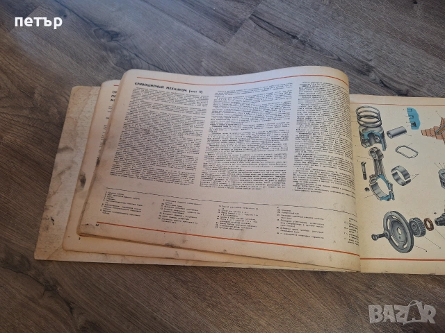 Ретро книга ва автомобил Ваз, снимка 4 - Специализирана литература - 54961992