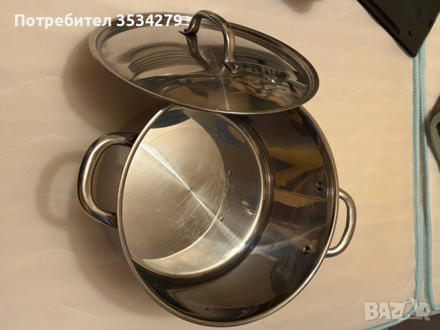 Комплект посуда и прибори, снимка 7 - Съдове за готвене - 54411475