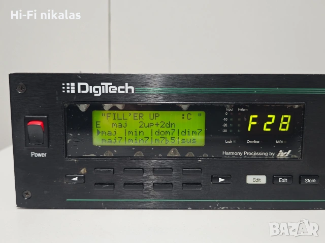 процесор за вокални хармонии вокален процесор DigiTech STUDIO VOCALIST, снимка 2 - Ресийвъри, усилватели, смесителни пултове - 54970001