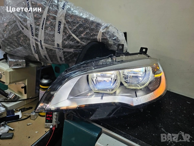 Неработеща къса LED светлина на BMW X6 E71, BMW 6, снимка 3 - Други услуги - 55219339