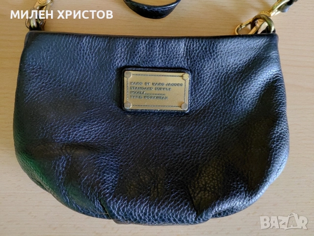 Marc Jacobs-100% Оригинал Естествена кожа-Мини чанта 24см/16см, снимка 2 - Чанти - 54824951