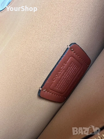 Чанта Coach Tabby 26 CH857 Екрю , снимка 10 - Чанти - 54061391