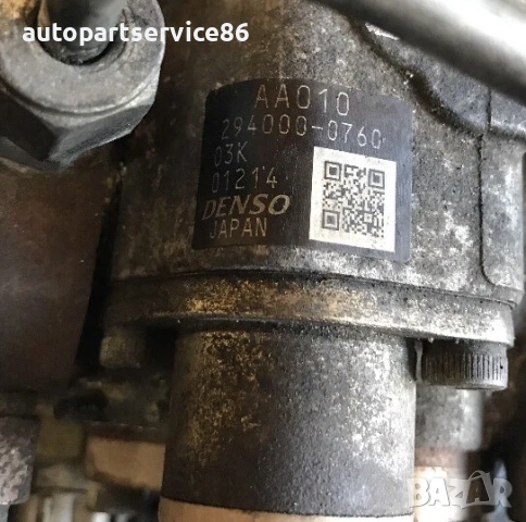 Високонапорна горивна помпа Denso за Subaru Legacy 2.0 Дизел (2009) 294000-0760 , снимка 3 - Части - 54238015