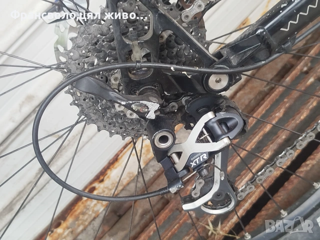 26 цола карбон велосипед колело размер 46, Shimano xtr,dt Swiss, manitou , снимка 6 - Велосипеди - 54901221