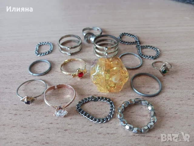 Пръстени по 0.50€, снимка 2 - Пръстени - 55508225