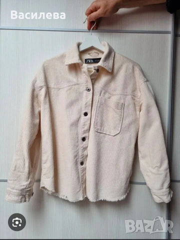 Яке Zara джинсово , снимка 2 - Якета - 54184179