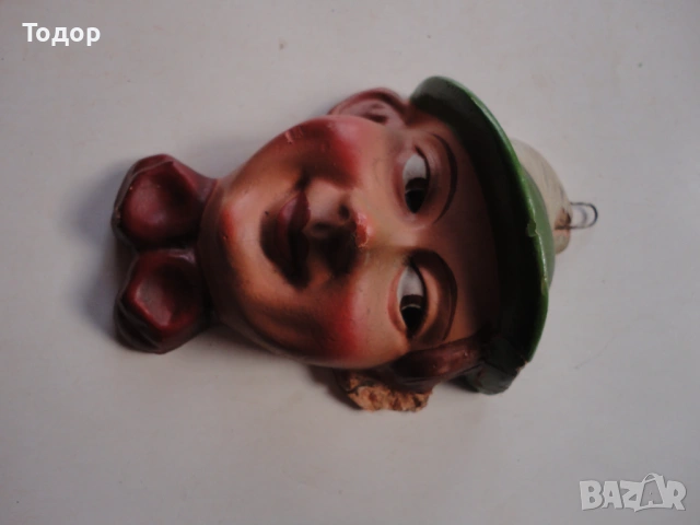 Керамична маска фигура Ernst Henz 1976, снимка 7 - Антикварни и старинни предмети - 54086439