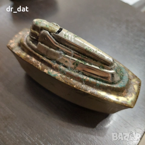 Стара настолна запалка Ronson, снимка 4 - Други ценни предмети - 54100052