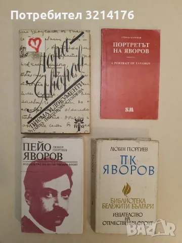 Портретът на Яворов / A portrait of Yavorov - Стефан Памуков
